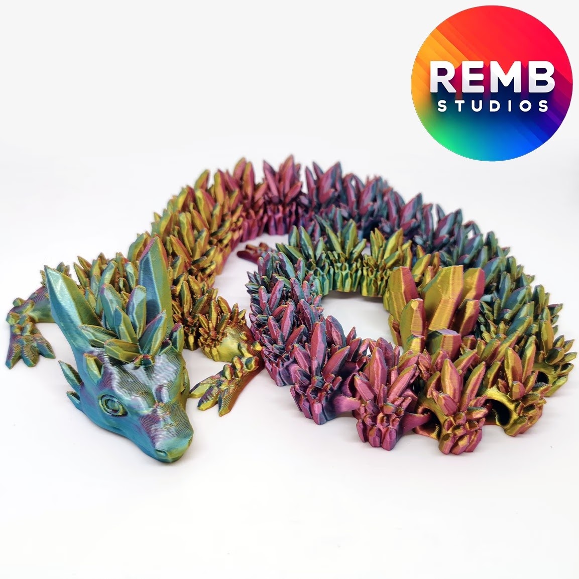Articulated Crystal Dragon