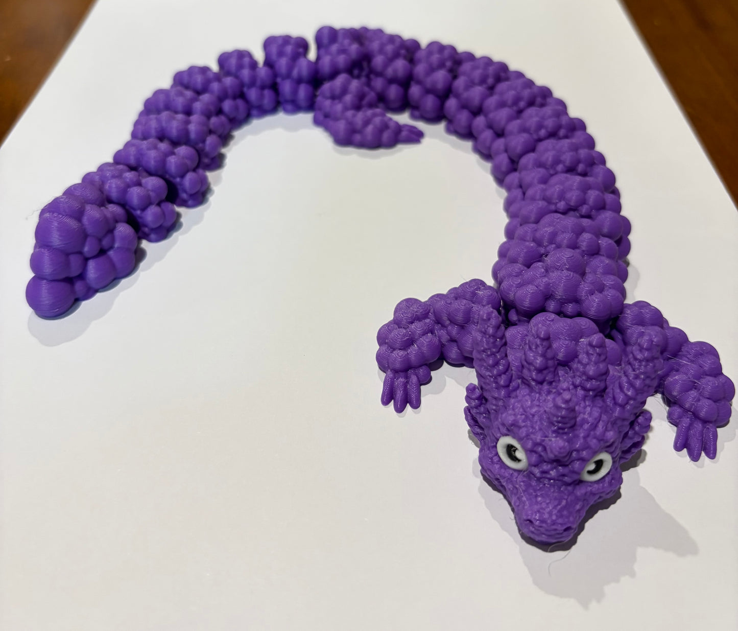 Articulated Soap Bubble Dragon