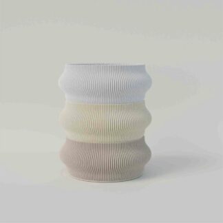 Isla Plate - stackable wavy organizer trays, 3D Maker Co