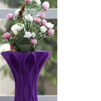 Kar Vase F - fluted 3D printed vase/planter, 3D Maker Co