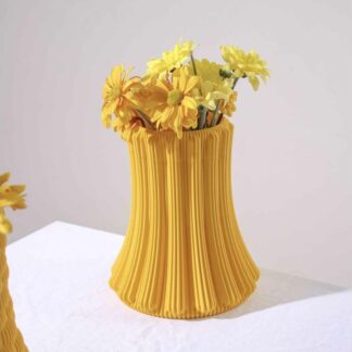 Pipe Flower Vase - fluted 3D printed vase, 3D Maker Co