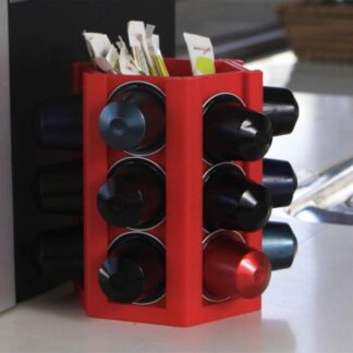 Sporza Coffee Pod Organizer - 3D printed kitchen organizer, 3D Maker Co