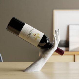 Vino Grace - hand-shaped 3D printed wine holder, 3D Maker Co